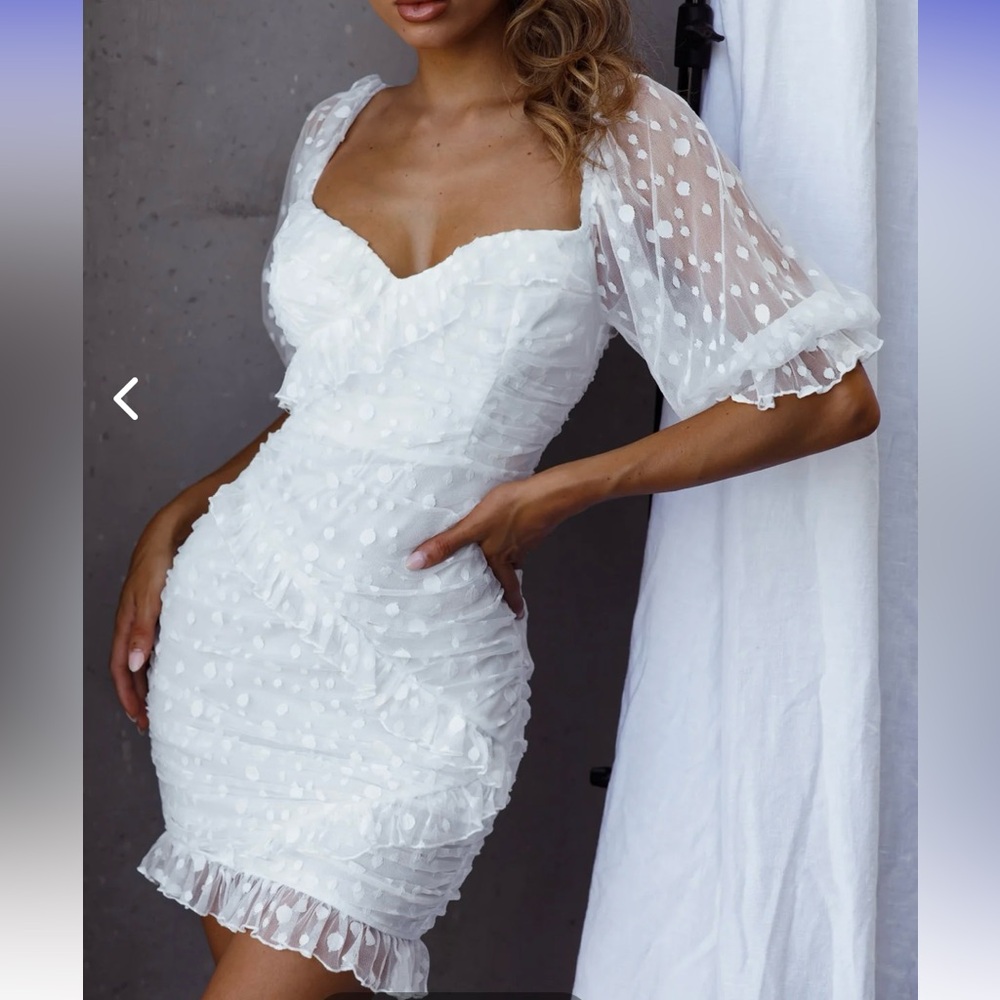 White dress new with tag